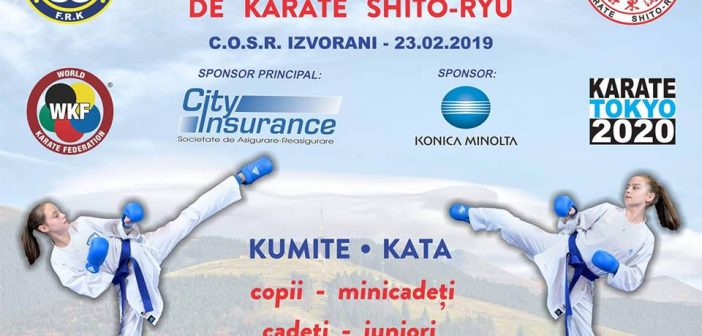 CAMPIONATUL NATIONAL DE KARATE SHITO RYU – 2019-02-23