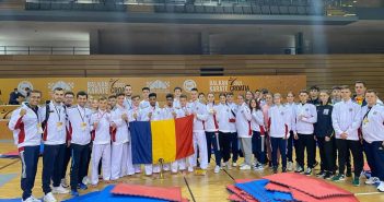 Rezultate foarte bune pentru România la Campionatele Balcanice de Karate pentru cadeți, juniori și U21